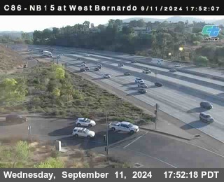 NB 15 at West Bernardo Dr./ Pomerdo