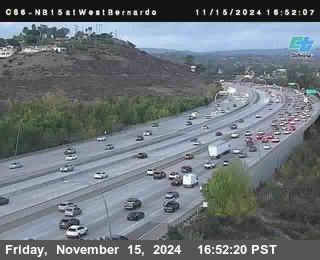 NB 15 at West Bernardo Dr./ Pomerdo