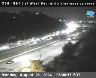 NB 15 at West Bernardo Dr./ Pomerdo