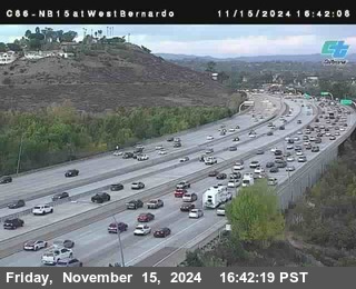 NB 15 at West Bernardo Dr./ Pomerdo