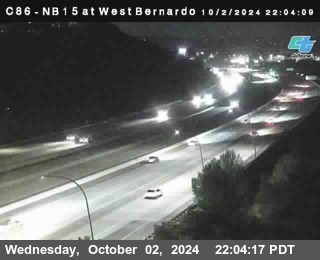 NB 15 at West Bernardo Dr./ Pomerdo