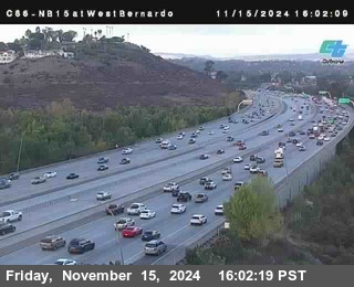 NB 15 at West Bernardo Dr./ Pomerdo