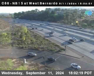 NB 15 at West Bernardo Dr./ Pomerdo