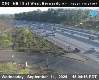 NB 15 at West Bernardo Dr./ Pomerdo