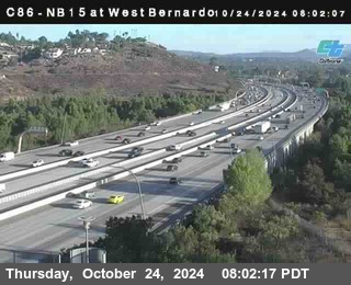 NB 15 at West Bernardo Dr./ Pomerdo