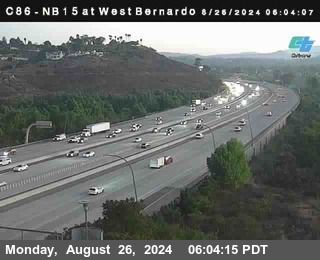 NB 15 at West Bernardo Dr./ Pomerdo