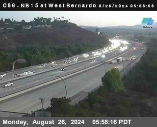 NB 15 at West Bernardo Dr./ Pomerdo