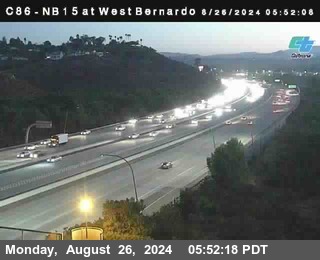 NB 15 at West Bernardo Dr./ Pomerdo