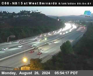 NB 15 at West Bernardo Dr./ Pomerdo