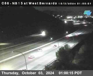 NB 15 at West Bernardo Dr./ Pomerdo