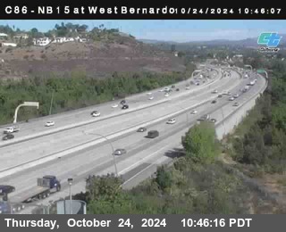 NB 15 at West Bernardo Dr./ Pomerdo