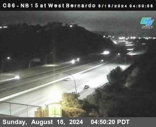 NB 15 at West Bernardo Dr./ Pomerdo