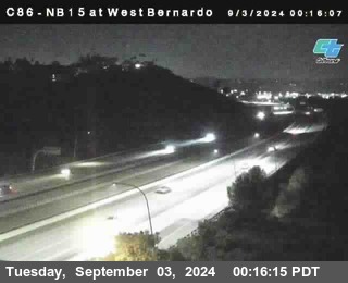 NB 15 at West Bernardo Dr./ Pomerdo