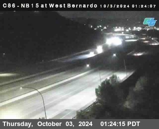 NB 15 at West Bernardo Dr./ Pomerdo