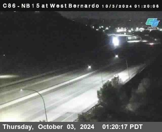 NB 15 at West Bernardo Dr./ Pomerdo