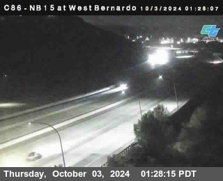 NB 15 at West Bernardo Dr./ Pomerdo