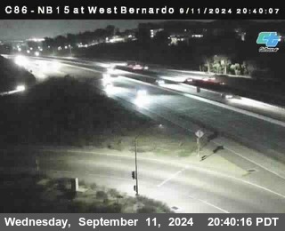 NB 15 at West Bernardo Dr./ Pomerdo