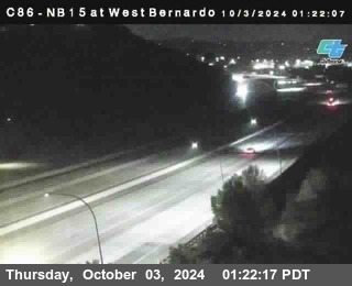 NB 15 at West Bernardo Dr./ Pomerdo