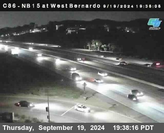 NB 15 at West Bernardo Dr./ Pomerdo