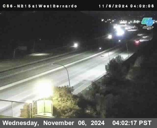 NB 15 at West Bernardo Dr./ Pomerdo