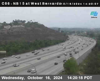 NB 15 at West Bernardo Dr./ Pomerdo