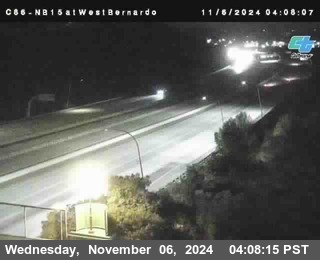 NB 15 at West Bernardo Dr./ Pomerdo