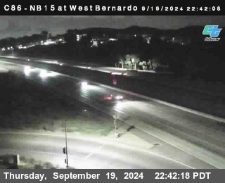 NB 15 at West Bernardo Dr./ Pomerdo