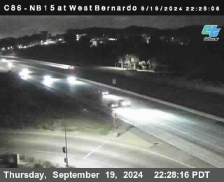 NB 15 at West Bernardo Dr./ Pomerdo