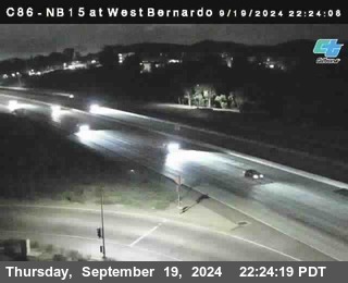 NB 15 at West Bernardo Dr./ Pomerdo