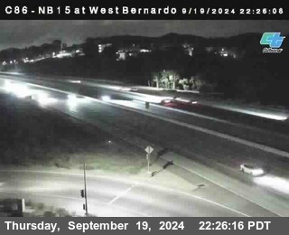 NB 15 at West Bernardo Dr./ Pomerdo