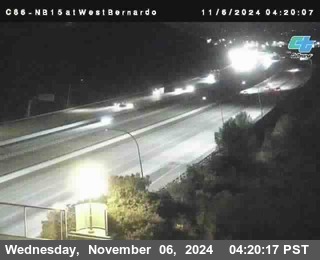 NB 15 at West Bernardo Dr./ Pomerdo