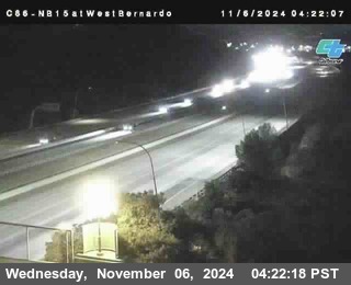 NB 15 at West Bernardo Dr./ Pomerdo