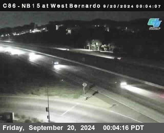 NB 15 at West Bernardo Dr./ Pomerdo