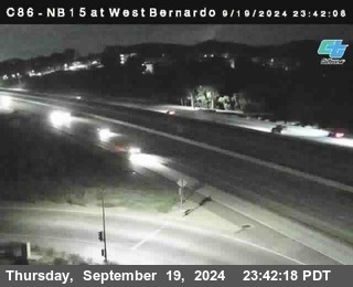 NB 15 at West Bernardo Dr./ Pomerdo