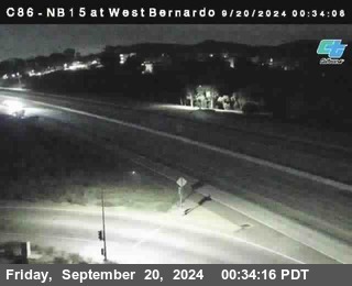 NB 15 at West Bernardo Dr./ Pomerdo