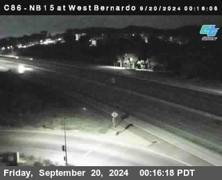 NB 15 at West Bernardo Dr./ Pomerdo