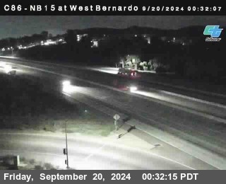 NB 15 at West Bernardo Dr./ Pomerdo