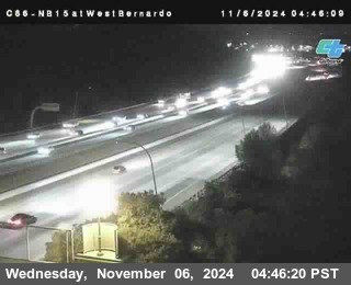 NB 15 at West Bernardo Dr./ Pomerdo