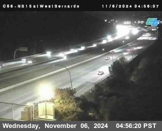 NB 15 at West Bernardo Dr./ Pomerdo