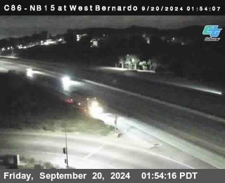 NB 15 at West Bernardo Dr./ Pomerdo