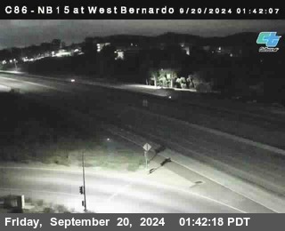 NB 15 at West Bernardo Dr./ Pomerdo