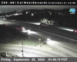 NB 15 at West Bernardo Dr./ Pomerdo