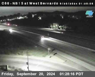 NB 15 at West Bernardo Dr./ Pomerdo