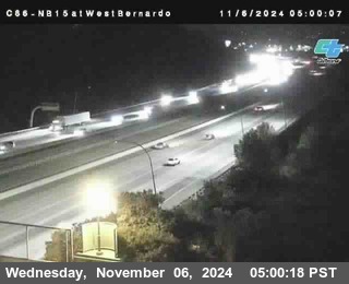 NB 15 at West Bernardo Dr./ Pomerdo