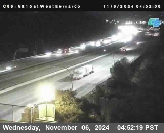 NB 15 at West Bernardo Dr./ Pomerdo