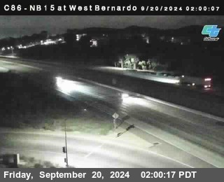 NB 15 at West Bernardo Dr./ Pomerdo