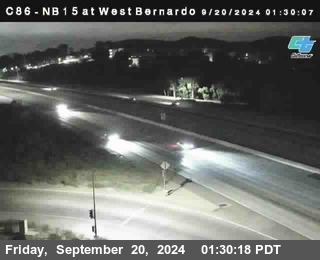 NB 15 at West Bernardo Dr./ Pomerdo