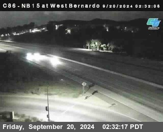 NB 15 at West Bernardo Dr./ Pomerdo