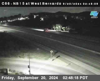 NB 15 at West Bernardo Dr./ Pomerdo