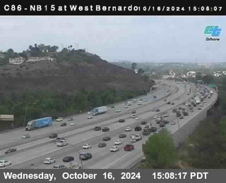 NB 15 at West Bernardo Dr./ Pomerdo